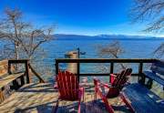 Lakeside Deck Overlooking Lake Tahoe