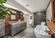 Primary Bathroom | Olympic Valley Luxury Home