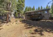 Fenced in back yard | Tahoe City Real Estate