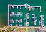 Aerial View of Tahoe City Marina