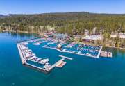 Aerial View of Tahoe City Marina