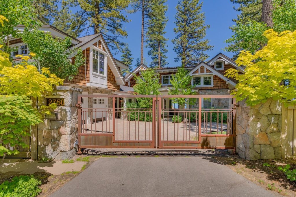 West Shore Lake Tahoe Lakefront Home